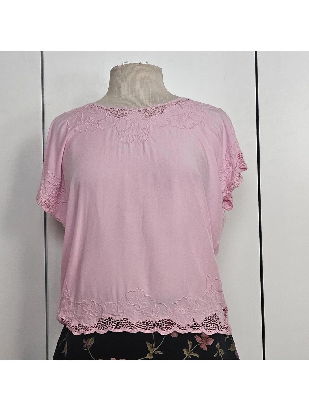 Vintage passport for pier 1 pink fairy lace